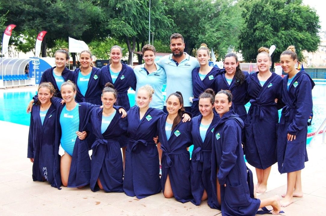 Séptima plaza en el nacional de waterpolo femenino juvenil