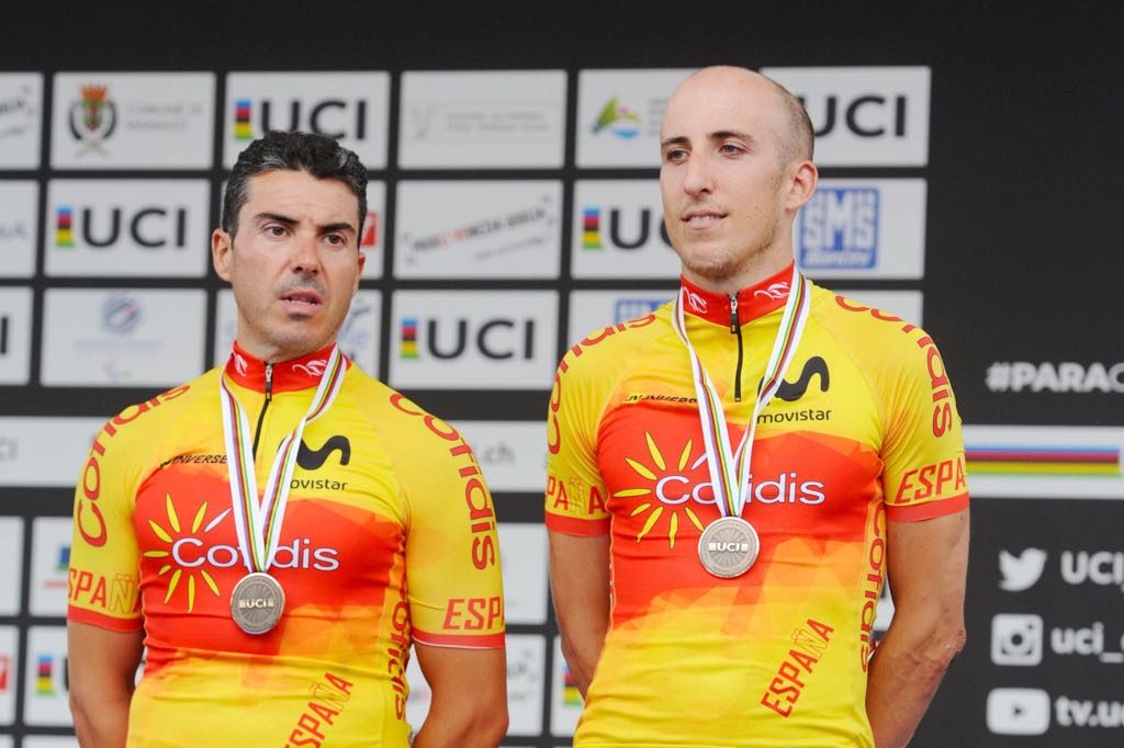 Adolfo Bellido, bronce en el Campeonato del Mundo de Ciclismo Adaptado