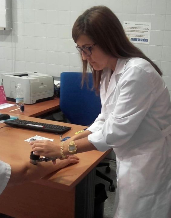 Los centros de salud nazarenos, los más activos en teledermatología