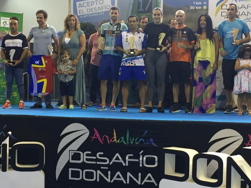 Primer puesto por equipos del Scirocco Bike en el desafío Doñana 2018