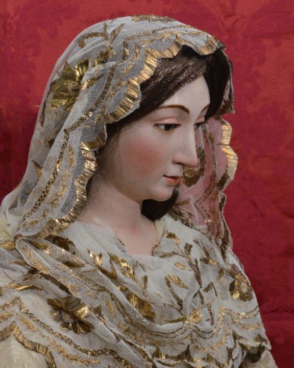 La Virgen de los Ángeles recupera la talla originaria del Niño Jesús