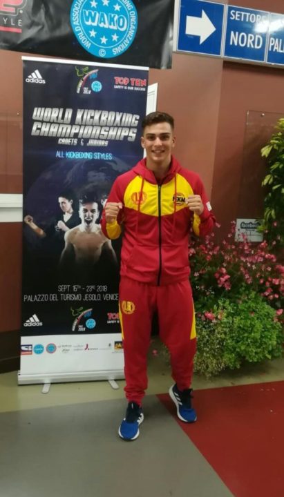 Iván Cañada, tercero del mundo de Kick Boxing