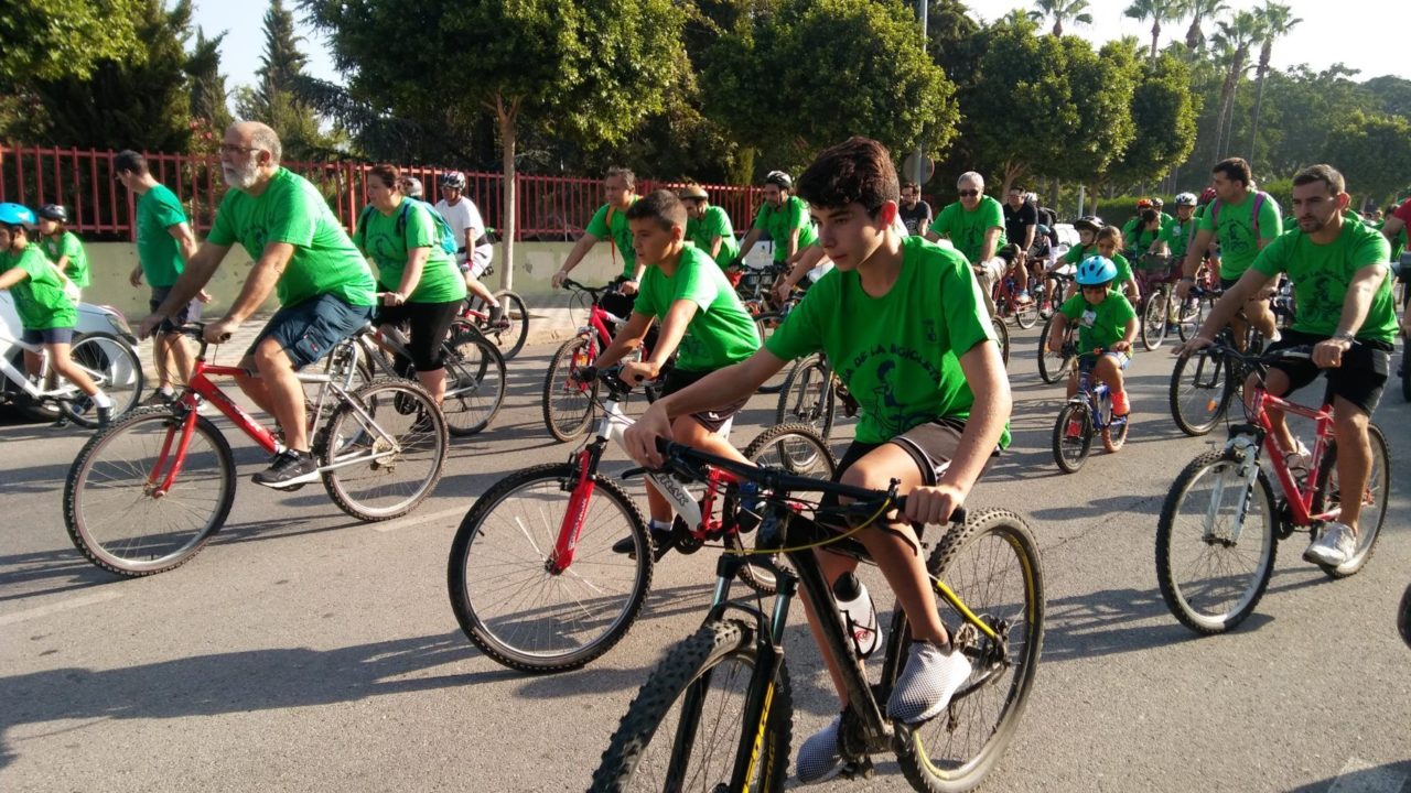 Domingo en bici para unos 1.800 ciclistas quinteños