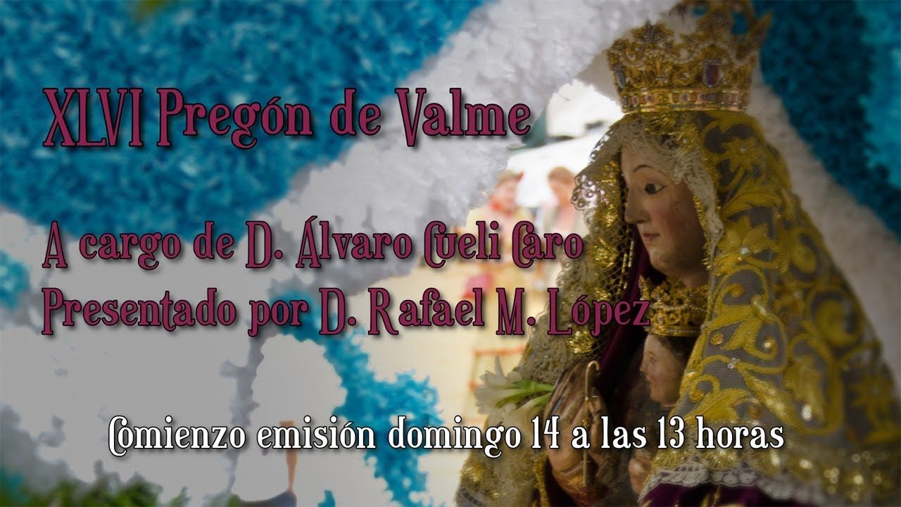Pregón de Valme de Álvaro Cueli. Directo.