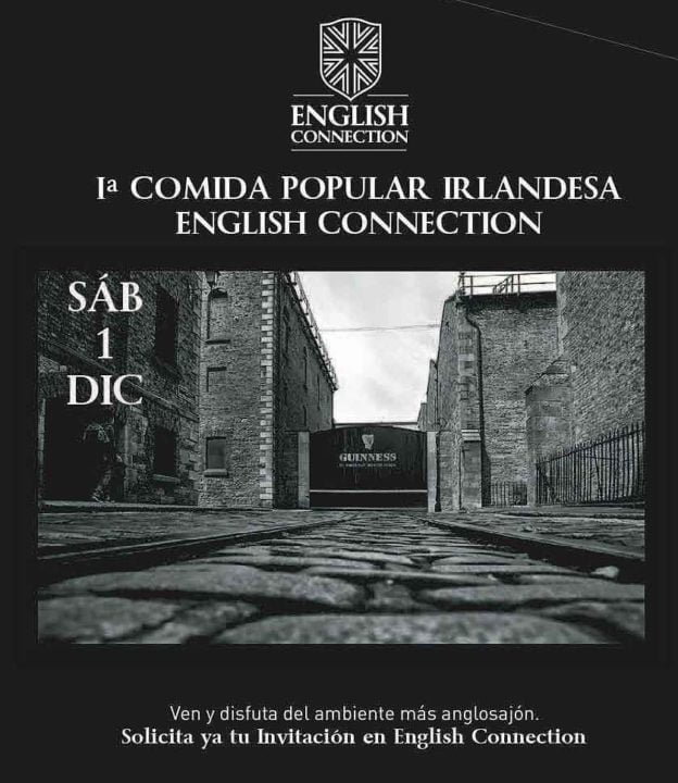 English Connection organiza un almuerzo típico irlandés