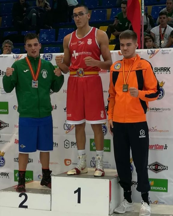 Iván Cañada, subcampeón de España de Boxeo Olímpico