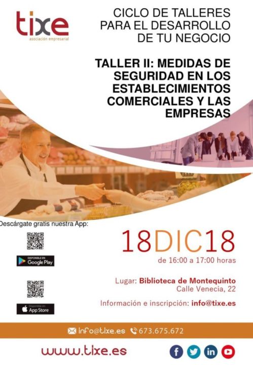 Tixe abordará la seguridad de la empresa en un nuevo taller
