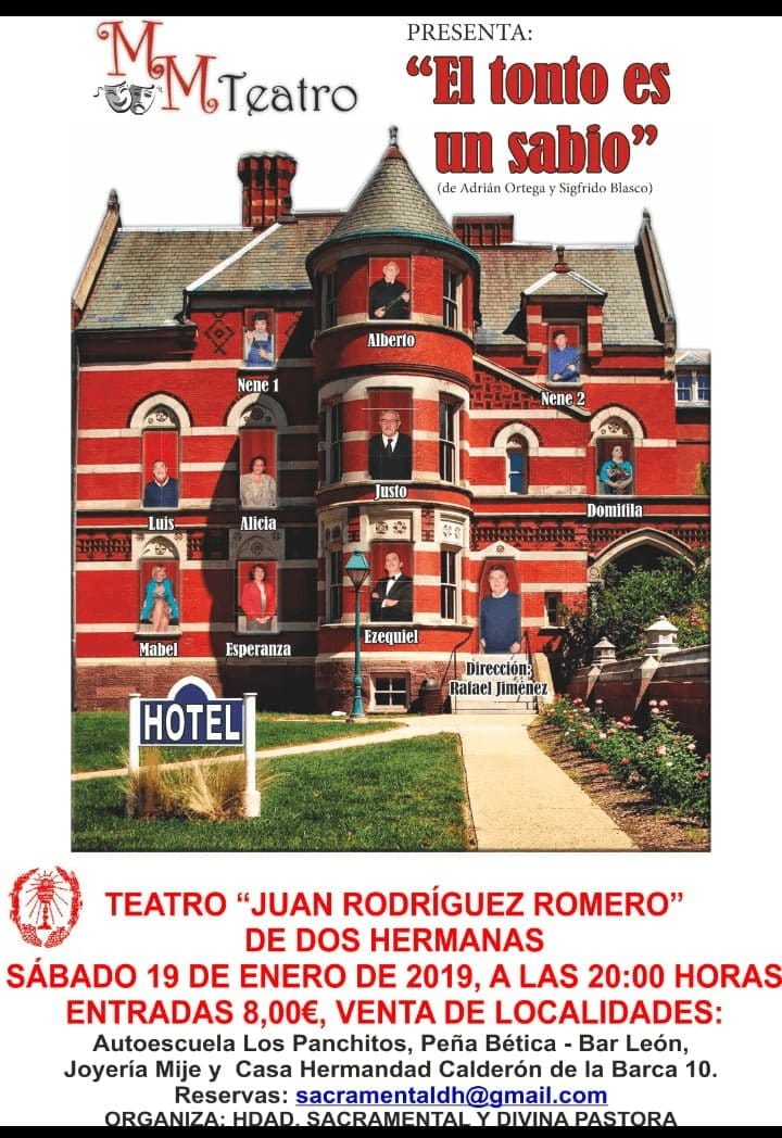 Teatro a beneficio de la Hermandad Sacramental