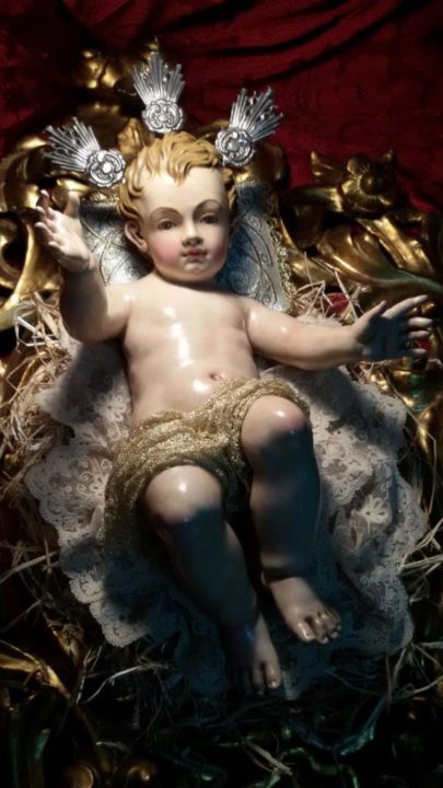 Un Niño Dios de Madroñal se expone en Málaga