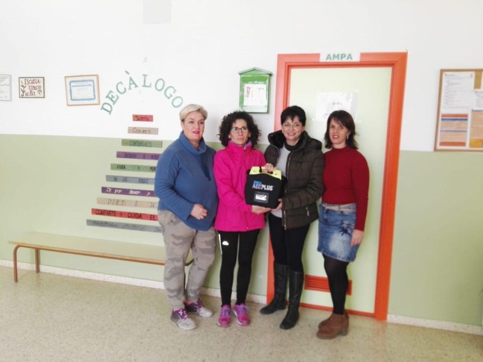El CEIP Las Portadas se convierte en espacio cardioprotegido