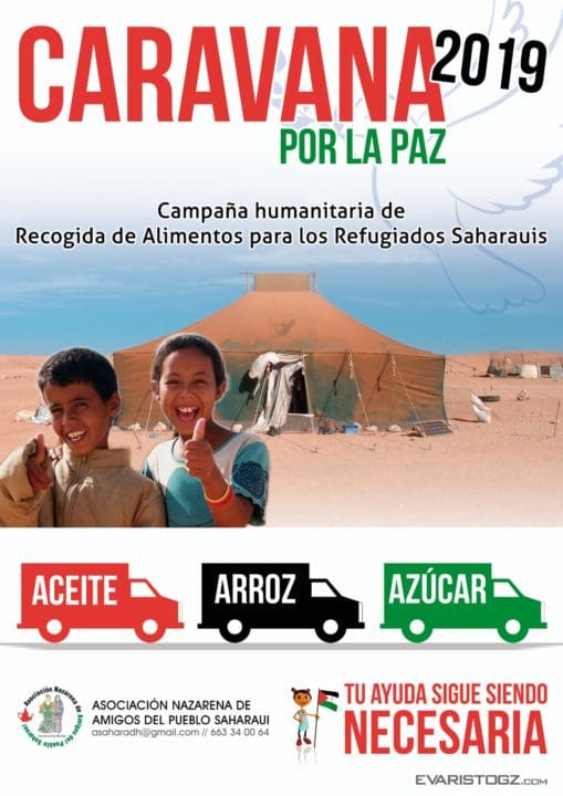 Se buscan voluntarios para la recogida de alimentos del pueblo saharaui