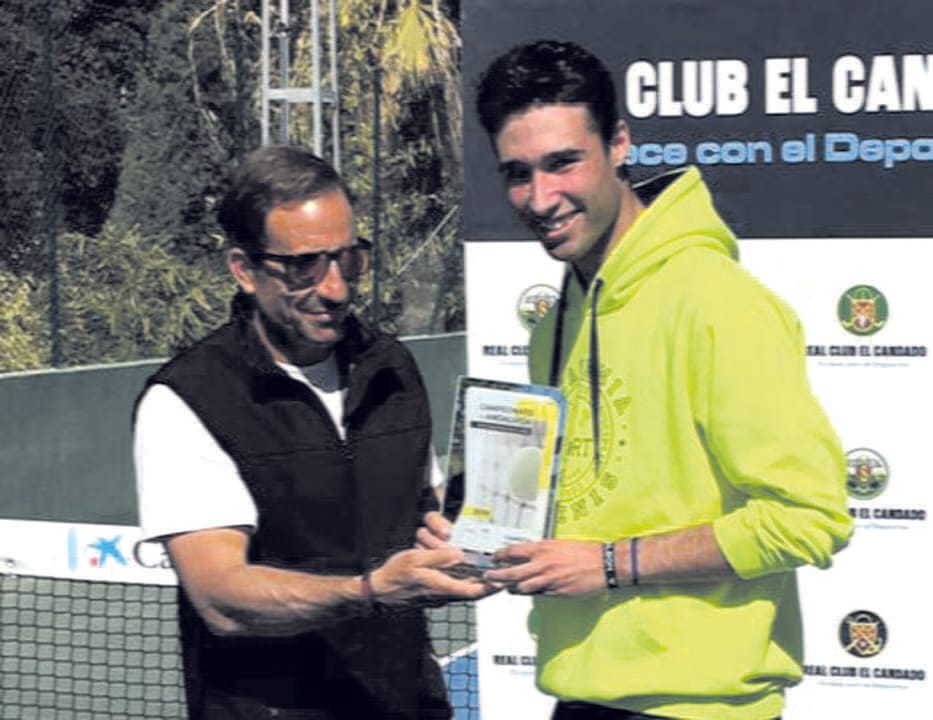 José Ignacio López Aparicio, campeón de tenis andaluz