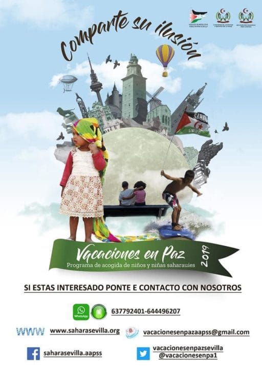 Abierto el plazo del programa Vacaciones en Paz