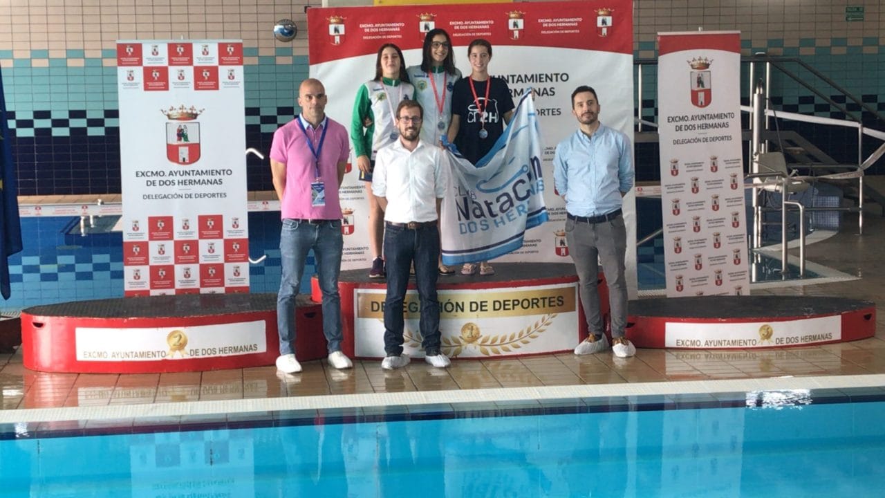 Gran actuación local en el Campeonato de Natación Ciudad de Dos Hermanas