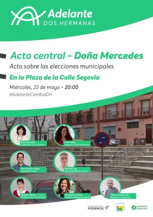 Acto central de campaña de Adelante Dos Hermanas