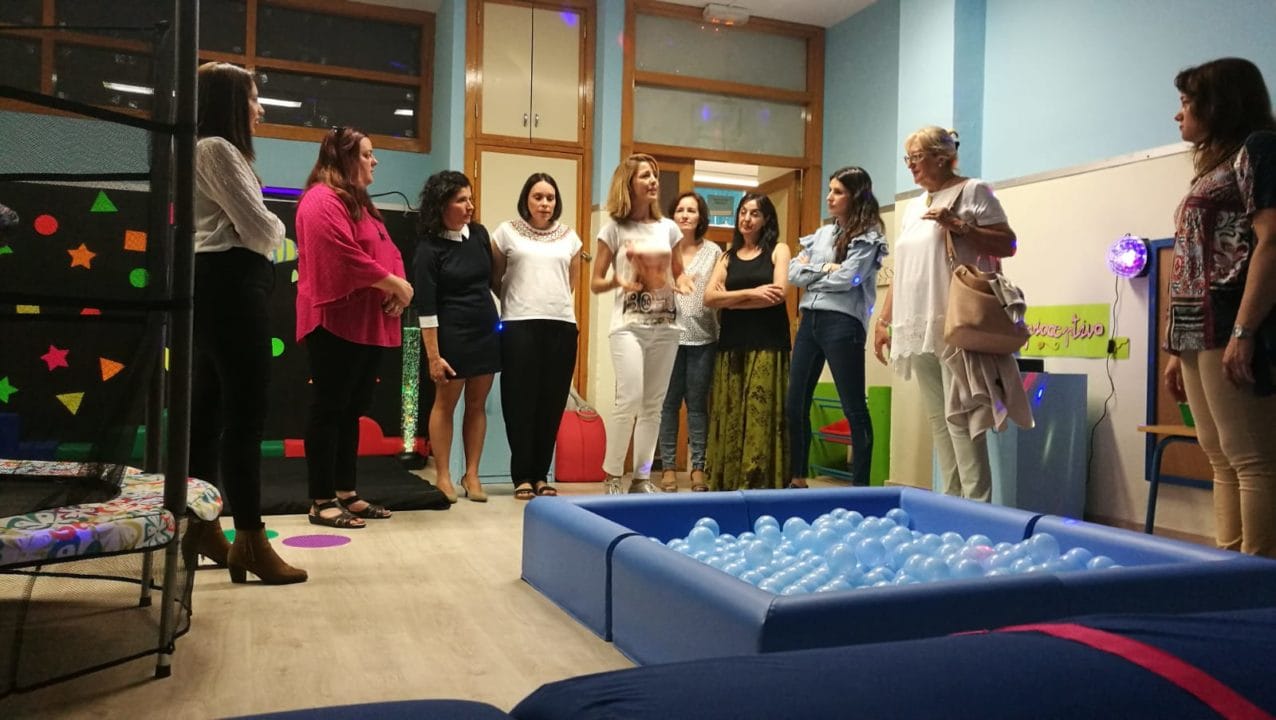 La nueva aula multisensorial del Colegio de La Moneda ya está en marcha