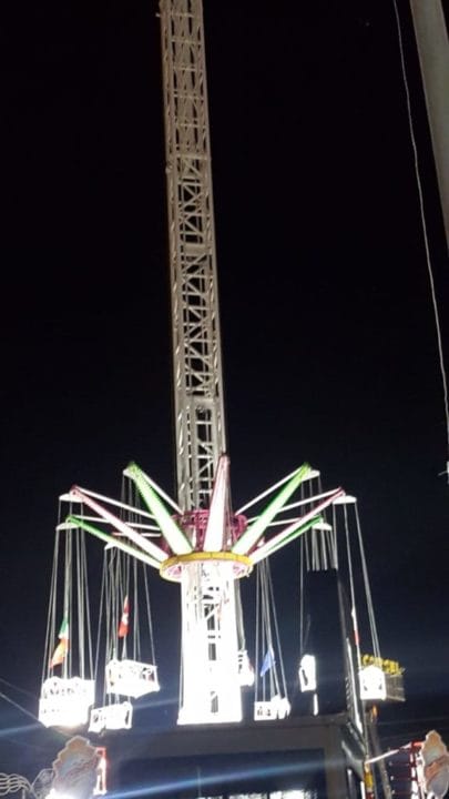 Una nueva atracción para experimentar la sensación de volar por la feria