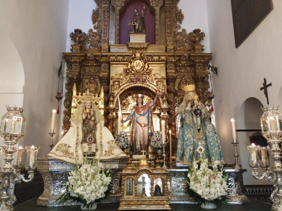 Valme visitó a su Madre por sus 150 años en Dos Hermanas