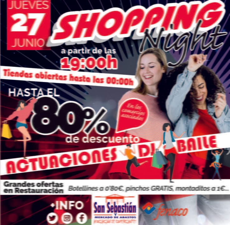 La mejor Shopping Night en la calle San Sebastián