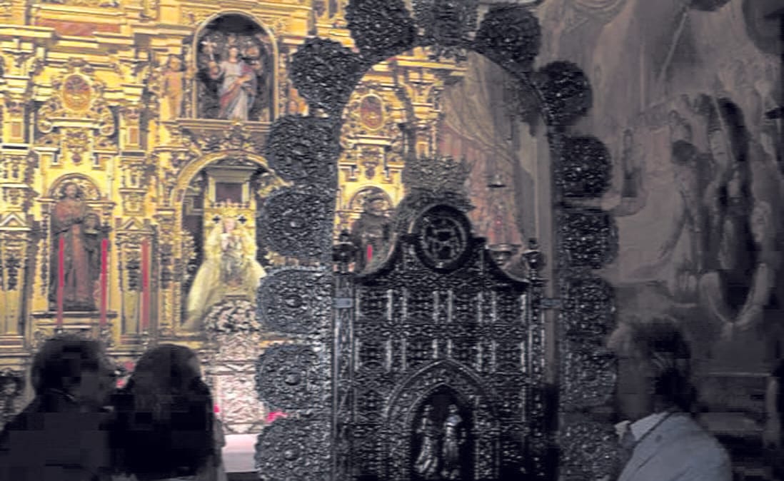 Primera visita de la Virgen de Valme a Santa Ana en su capilla