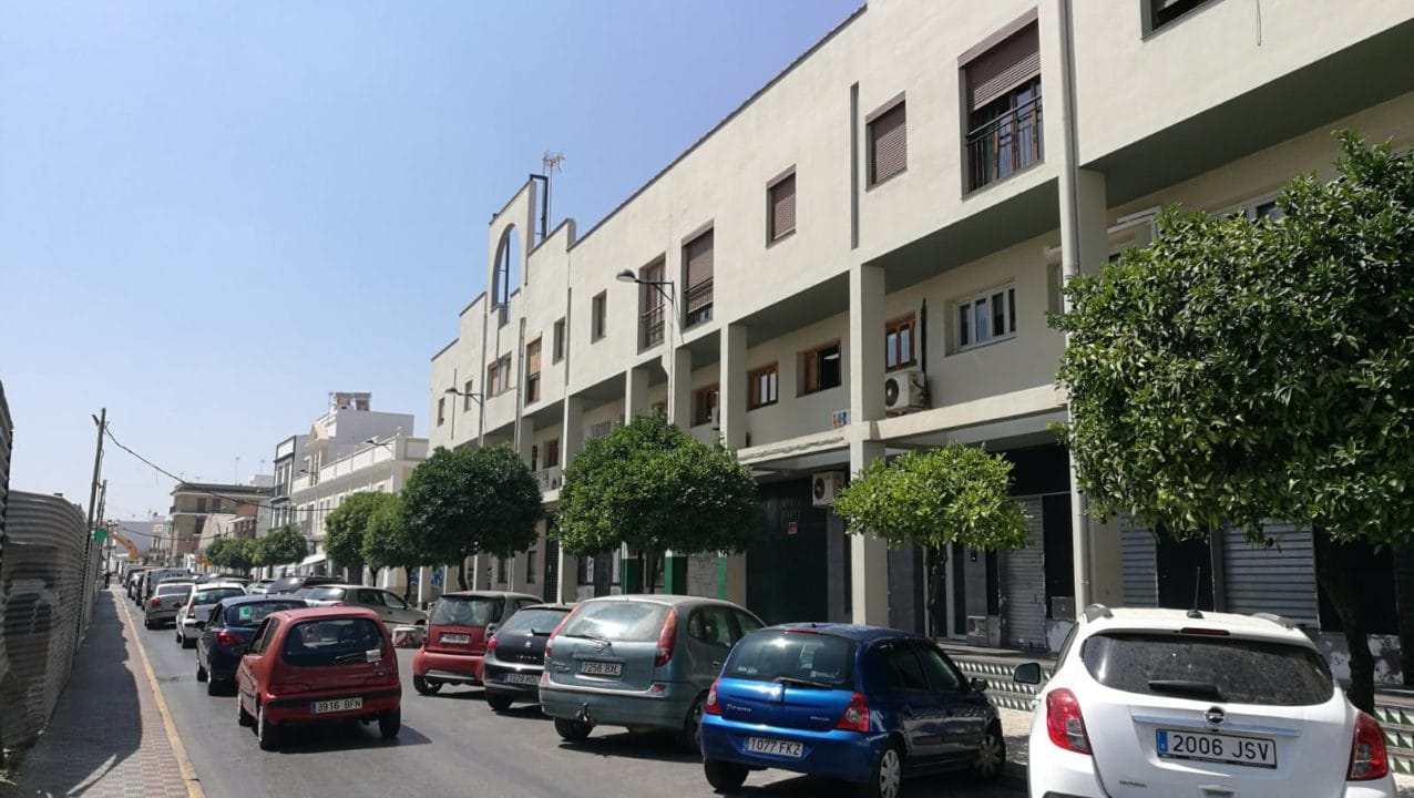Corte de tráfico en la calle Ntra. Sra. del Carmen