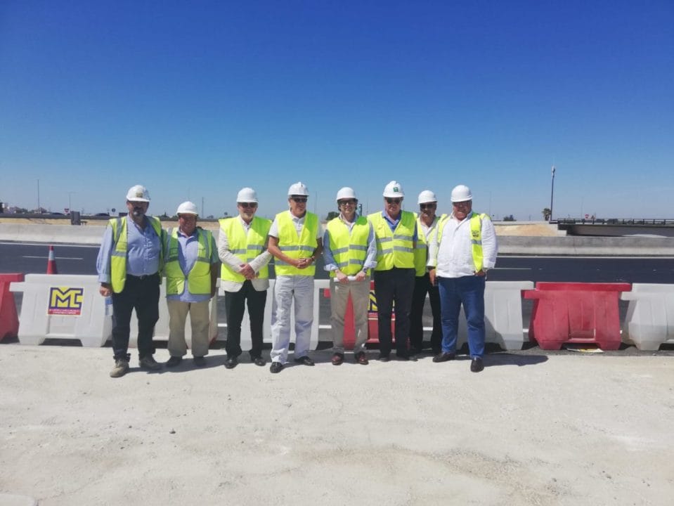El desdoble de la A-392 se encuentra al 90% de su ejecución