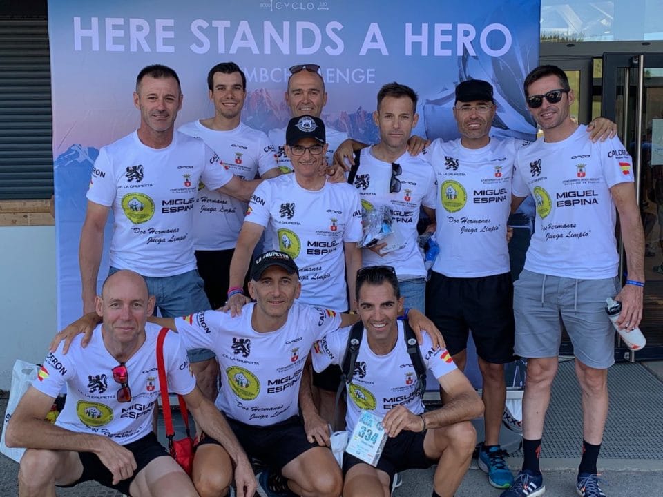 Éxitosa participación nazarena en el Tour du MontBlanc