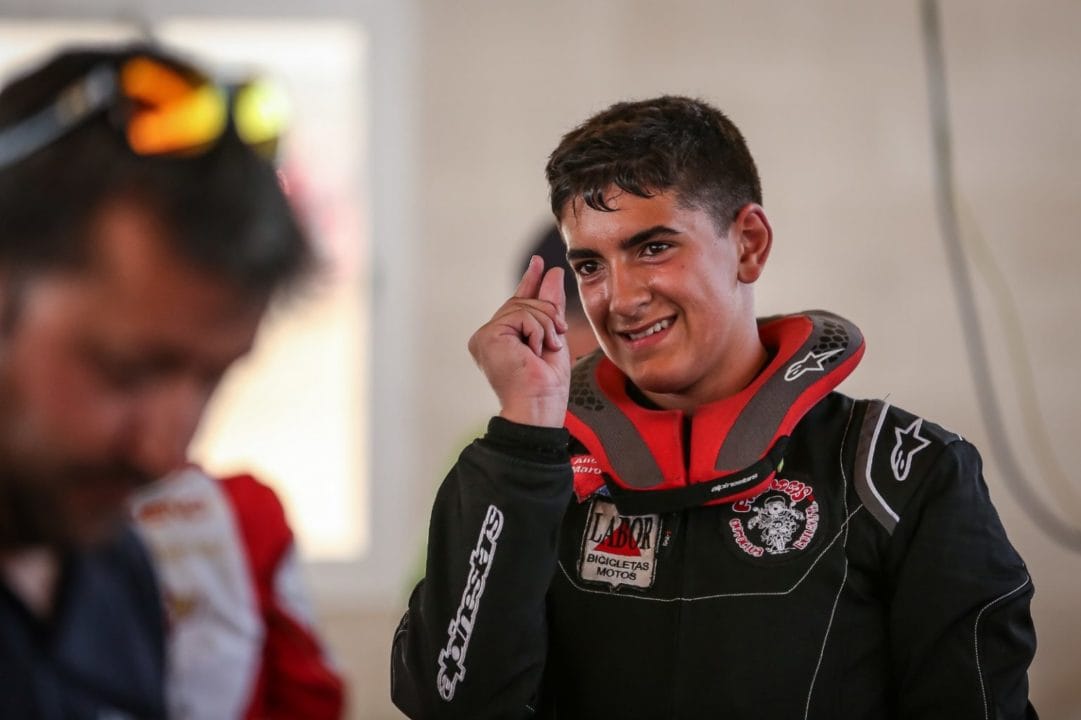 Juan Antonio Tapia presenta su equipo de karting