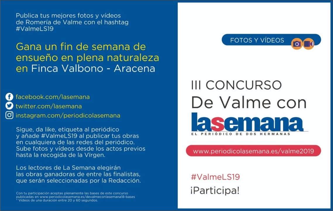La mejor imagen o vídeo de la Romería de Valme vuelve a tener premio