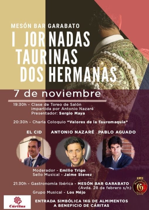 El jueves se celebra la I Jornada Taurina de Dos Hermanas