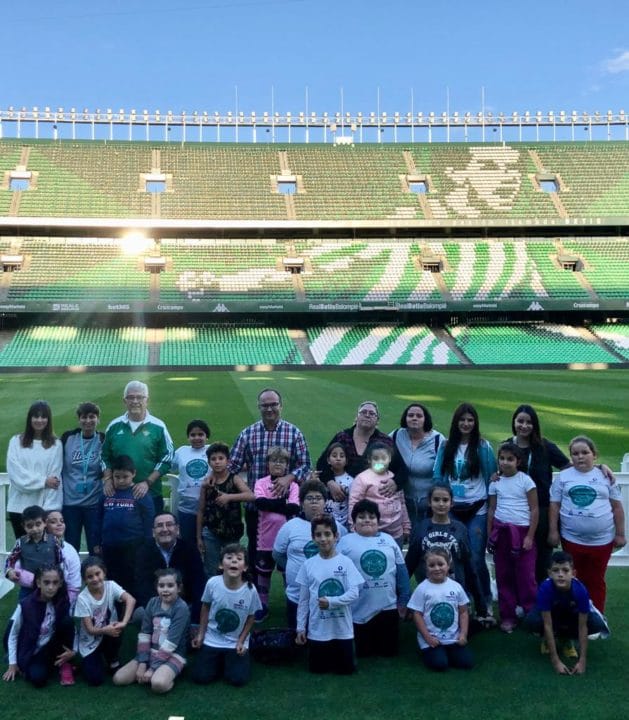 Visita el Estadio Benito Villamarín del Programa Ángeles
