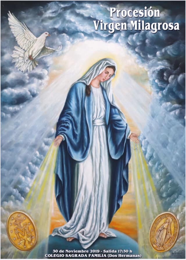 Cultos y procesión de la Virgen de la Medalla Milagrosa