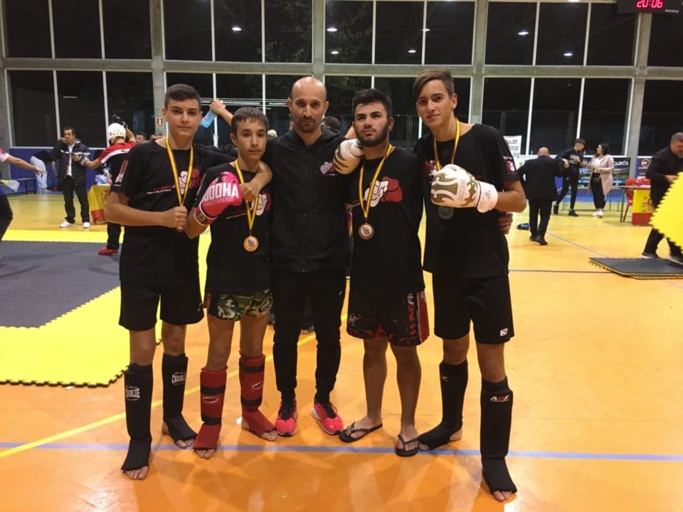 Tres oros y una plata en el Nacional de Artes Marciales