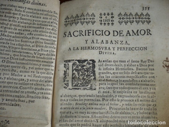 La hermosura del sacrificio