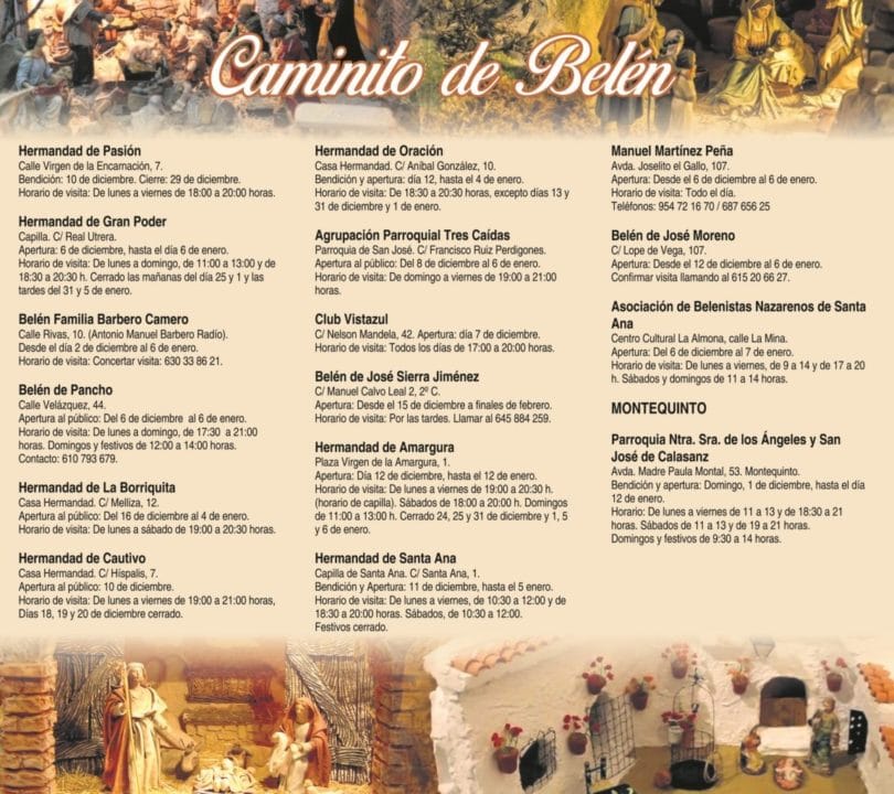 Los primeros Belenes comienzan a abrir sus puertas