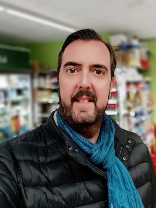 Guillermo Caballero, autor de la comparsa ‘El reino de los vivos’