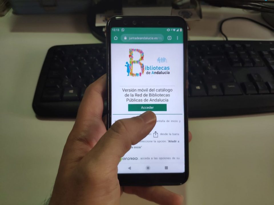 Versión móvil de los catálogos de las bibliotecas municipales