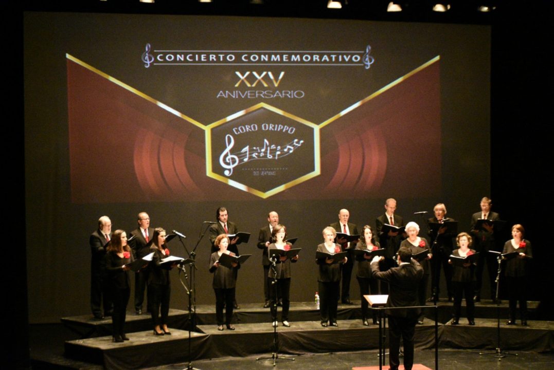 Celebración musical de los 25 años del Coro Orippo