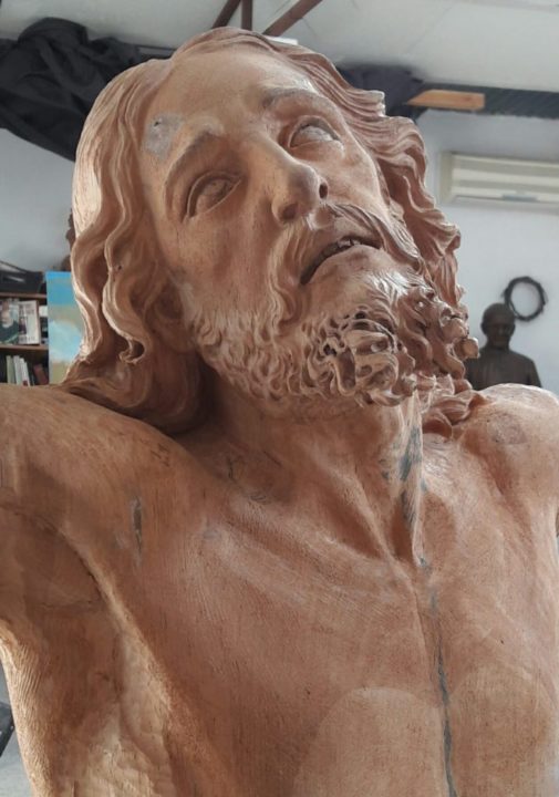 Bendición de la nueva talla del Cristo de la Misericordia