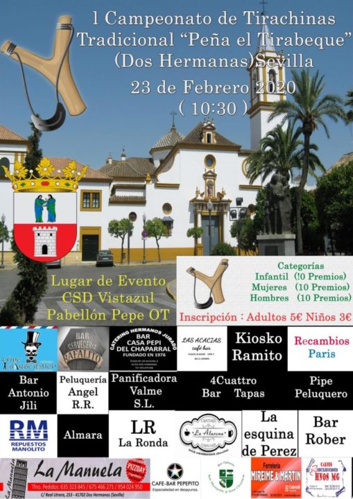 Primer Campeonato de Tirachinas tradicional en Vistazul