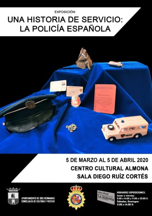 Una exposición de la Policía Nacional en el Centro Cultural La Almona