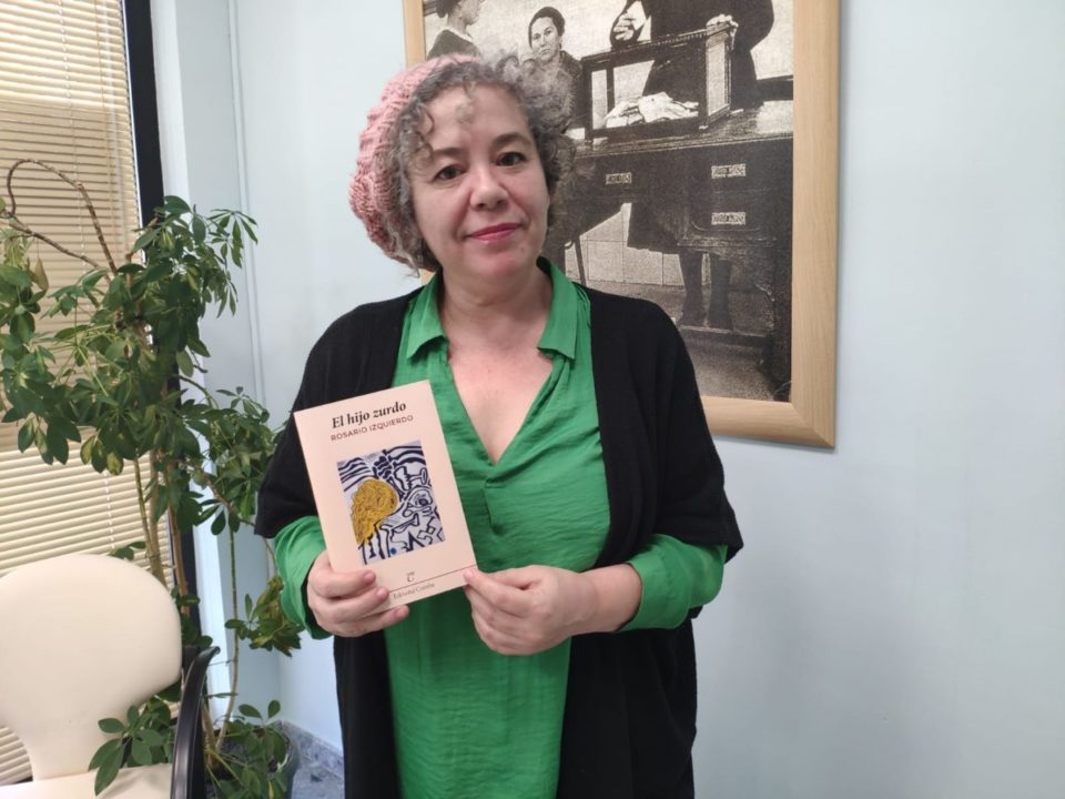 Rosario Izquierdo, escritora y autora de El Hijo zurdo