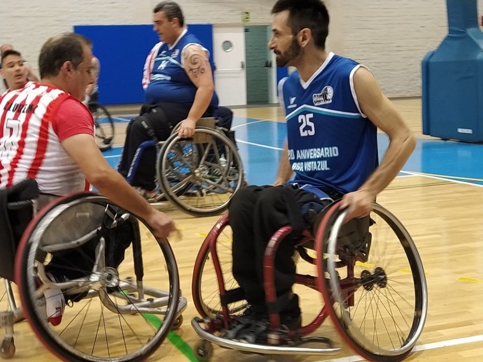 Subida del primer peldaño para el ascenso del BSR Vistazul