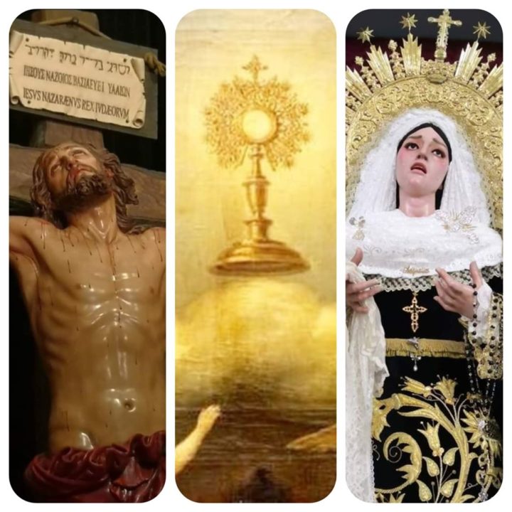 Un Viernes de Dolores más íntimo en la Agrupación de La Misericordia