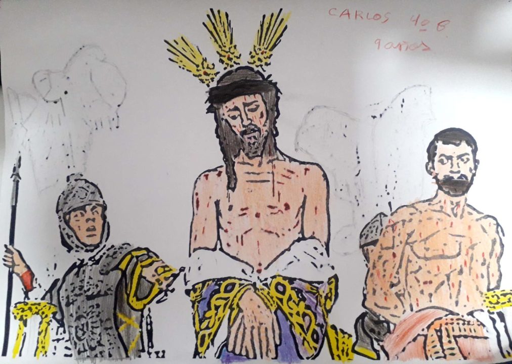 El concurso de dibujos de la Santa Cruz ya tiene ganadores