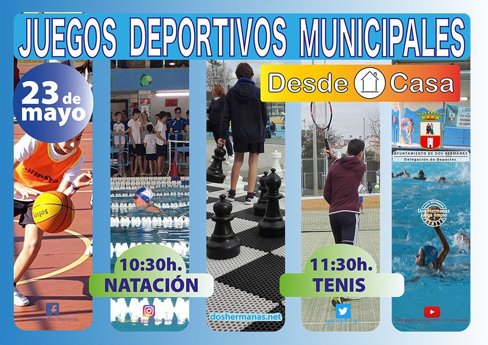 Jornada de Juegos Deportivos Municipales sin salir de casa