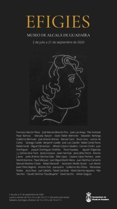 La exposición Efigies cuenta con Rafa López y Juanmi Martín Mena