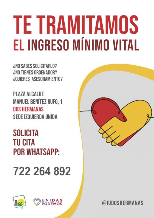 Oficina de apoyo de Izquierda Unida para el Ingreso Mínimo Vital