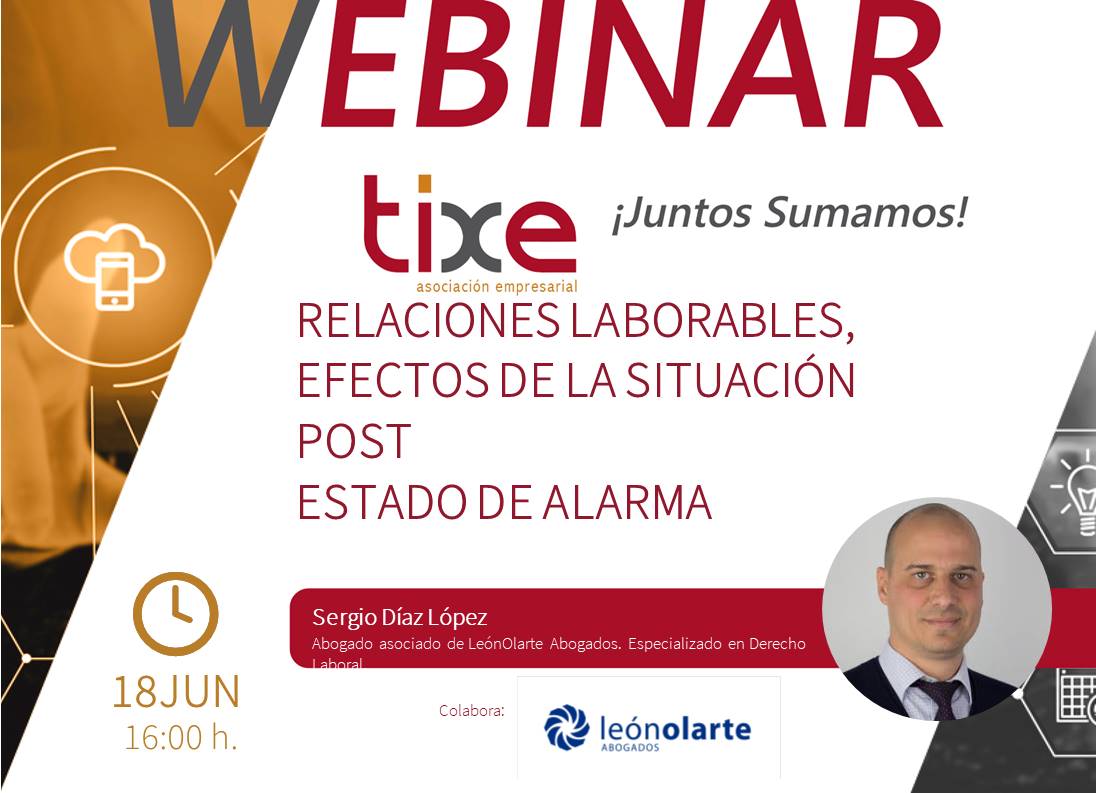 Ciclo de formación online en Tixe sobre temas de actualidad del Covid-19