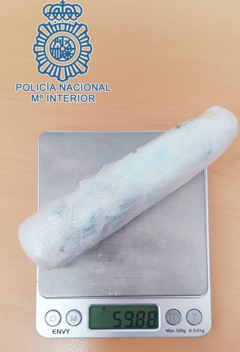Tres personas detenidas por un delito de tráfico de droga